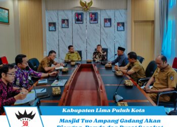Masjid Tuo Ampang Gadang Akan Dipugar, Pemda dan Pusat Sepakat Lestarikan Warisan Budaya