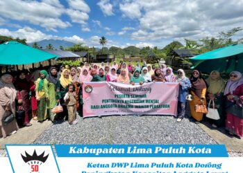 Ketua DWP Lima Puluh Kota Dorong Peningkatan Kapasitas Anggota Lewat Momentum Halal Bihalal dan Hari Kartini