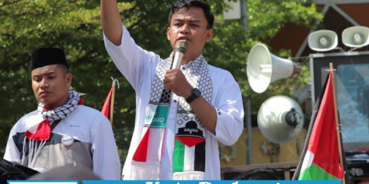 Solidaritas Sumbar Bersama Palestina: Ribuan Warga Turun ke Jalan, Kumpulkan Donasi Rp1,3 Miliar