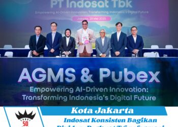 Indosat Konsisten Bagikan Dividen, Perkuat Transformasi AI TechCo