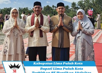 Bupati Lima Puluh Kota Terbitkan SE Hentikan Aktivitas Kantor Saat Adzan