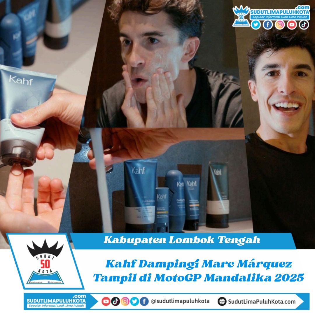 Kahf Dampingi Marc Márquez Tampil di MotoGP Mandalika 2025
