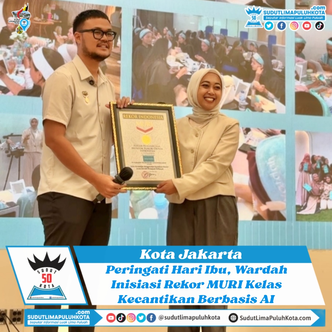 Peringati Hari Ibu, Wardah Inisiasi Rekor MURI Kelas Kecantikan Berbasis AI