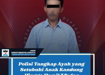 Polisi Tangkap Ayah yang Setubuhi Anak Kandung Hingga Hamil 7 Bulan