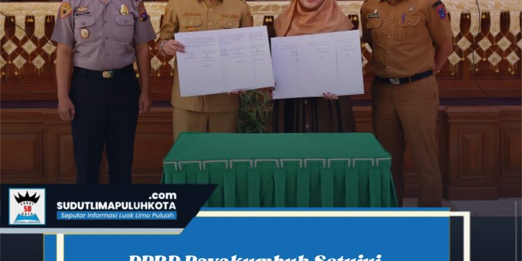 DPRD Payakumbuh Setujui Pencabutan Perda RDTR 2018–2038, Sesuaikan Kebijakan Nasional
