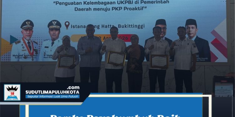 Pemko Payakumbuh Raih Prestasi di Bidang Pengadaan Barang dan Jasa