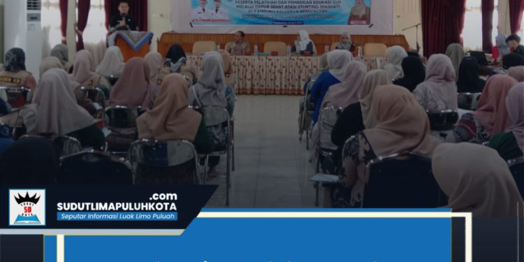 Wabup Lima Puluh Kota Buka Pelatihan DASHAT, Dorong Perubahan Perilaku Cegah Stunting