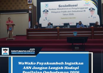 WaWaKo Payakumbuh Ingatkan ASN Jangan Lengah Hadapi Penilaian Ombudsman 2026