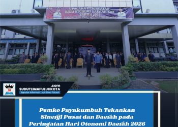 Pemko Payakumbuh Tekankan Sinergi Pusat dan Daerah pada Peringatan Hari Otonomi Daerah 2026