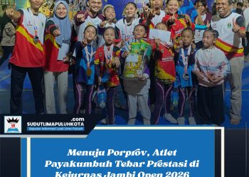 Menuju Porprov, Atlet Payakumbuh Tebar Prestasi di Kejurnas Jambi Open 2026