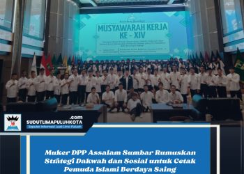 Muker DPP Assalam Sumbar Rumuskan Strategi Dakwah dan Sosial untuk Cetak Pemuda Islami Berdaya Saing