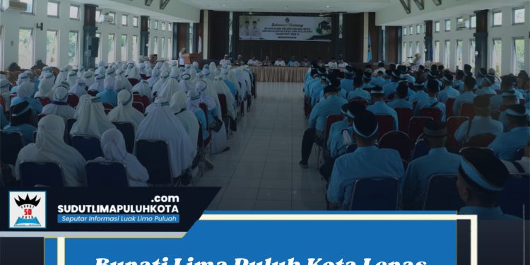 Bupati Lima Puluh Kota Lepas Ratusan Calon Jemaah Haji, Berangkat dalam Dua Kloter