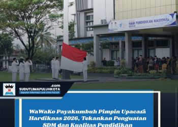 WaWaKo Payakumbuh Pimpin Upacara Hardiknas 2026, Tekankan Penguatan SDM dan Kualitas Pendidikan
