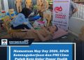Momentum May Day 2026, BPJS Ketenagakerjaan dan PMI Lima Puluh Kota Gelar Donor Darah