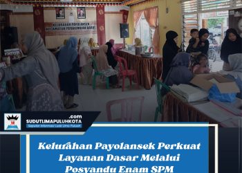Kelurahan Payolansek Perkuat Layanan Dasar Melalui Posyandu Enam SPM