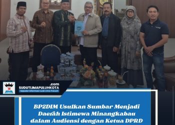 BP2DIM Usulkan Sumbar Menjadi Daerah Istimewa Minangkabau dalam Audiensi dengan Ketua DPRD
