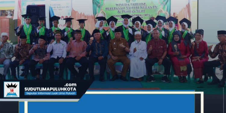 WaWaKo Payakumbuh Hadiri Wisuda Tahfiz dan Pelepasan Santri Ponpes Syekh Ibrahim Harum