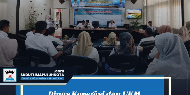 Dinas Koperasi dan UKM Payakumbuh Canangkan Zona Integritas Menuju WBK dan WBBM