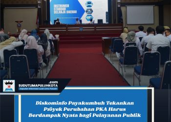 Diskominfo Payakumbuh Tekankan Proyek Perubahan PKA Harus Berdampak Nyata bagi Pelayanan Publik