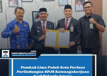Pemkab Lima Puluh Kota Perluas Perlindungan BPJS Ketenagakerjaan bagi Pekerja Agama