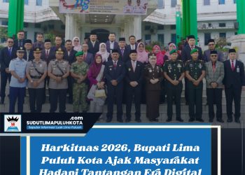 Harkitnas 2026, Bupati Lima Puluh Kota Ajak Masyarakat Hadapi Tantangan Era Digital