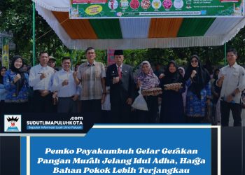 Pemko Payakumbuh Gelar Gerakan Pangan Murah Jelang Idul Adha, Harga Bahan Pokok Lebih Terjangkau