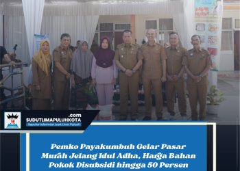 Pemko Payakumbuh Gelar Pasar Murah Jelang Idul Adha, Harga Bahan Pokok Disubsidi hingga 50 Persen