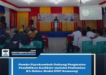 Pemko Payakumbuh Dukung Penguatan Pendidikan Karakter melalui Peresmian RA Ikhlas Model DWP Kemenag