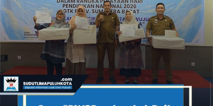 Guru SDN 17 Payakumbuh Raih Juara I Guru Inovatif Tingkat Sumbar