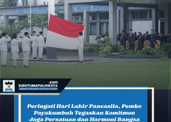 Peringati Hari Lahir Pancasila, Pemko Payakumbuh Tegaskan Komitmen Jaga Persatuan dan Harmoni Bangsa