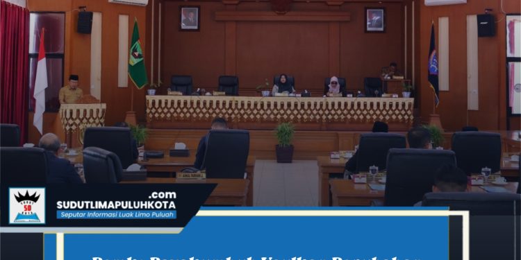 Pemko Payakumbuh Usulkan Perubahan Perda Perumda Tirta Sago untuk Perkuat Tata Kelola dan Pelayanan Air Minum