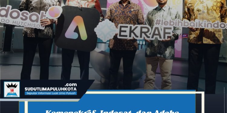 Kemenekraf, Indosat, dan Adobe Kolaborasi Dorong Kreator Indonesia Manfaatkan Teknologi AI