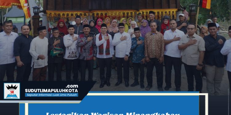 Lestarikan Warisan Minangkabau, Menteri Kebudayaan Resmikan Pemugaran Masjid Tuo Ampang Gadang
