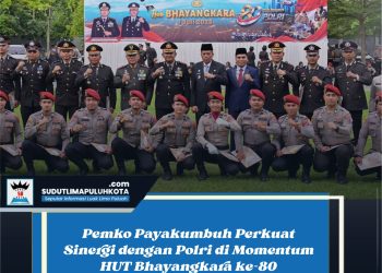 Pemko Payakumbuh Perkuat Sinergi dengan Polri di Momentum HUT Bhayangkara ke-80