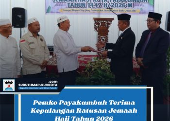 Pemko Payakumbuh Terima Kepulangan Ratusan Jemaah Haji Tahun 2026