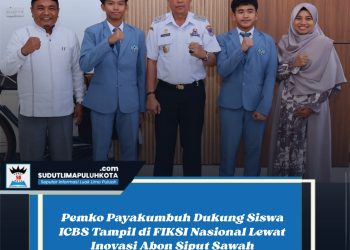 Pemko Payakumbuh Dukung Siswa ICBS Tampil di FIKSI Nasional Lewat Inovasi Abon Siput Sawah