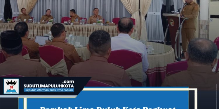 Pemkab Lima Puluh Kota Perkuat Koordinasi dengan Wali Nagari untuk Wujudkan The Central of Agro