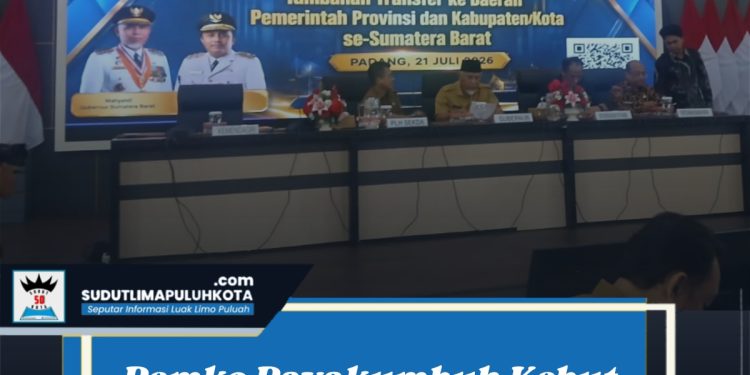 Pemko Payakumbuh Kebut Realisasi Tambahan TKD Rp116,97 Miliar