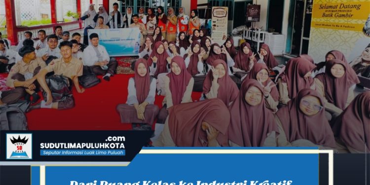 Dari Ruang Kelas ke Industri Kreatif, Siswa SMA IBS Raudhatul Jannah Gelar EduTrip Entrepreneur ke Batik Gambir