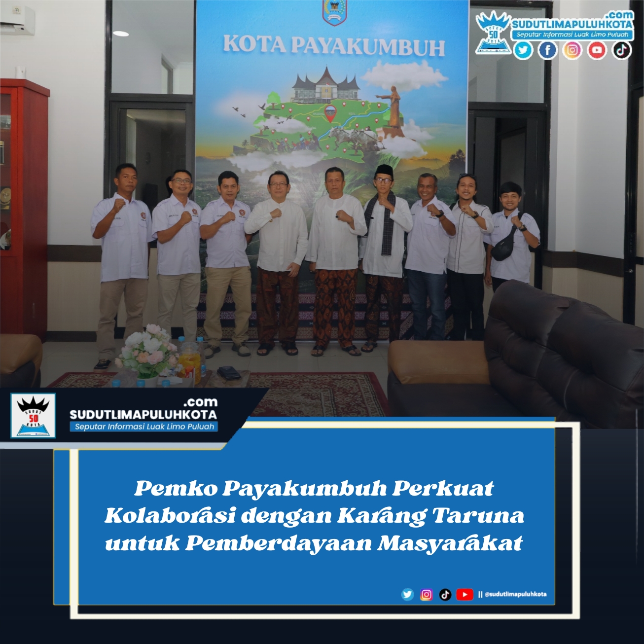Pemko Payakumbuh Perkuat Kolaborasi dengan Karang Taruna untuk Pemberdayaan Masyarakat