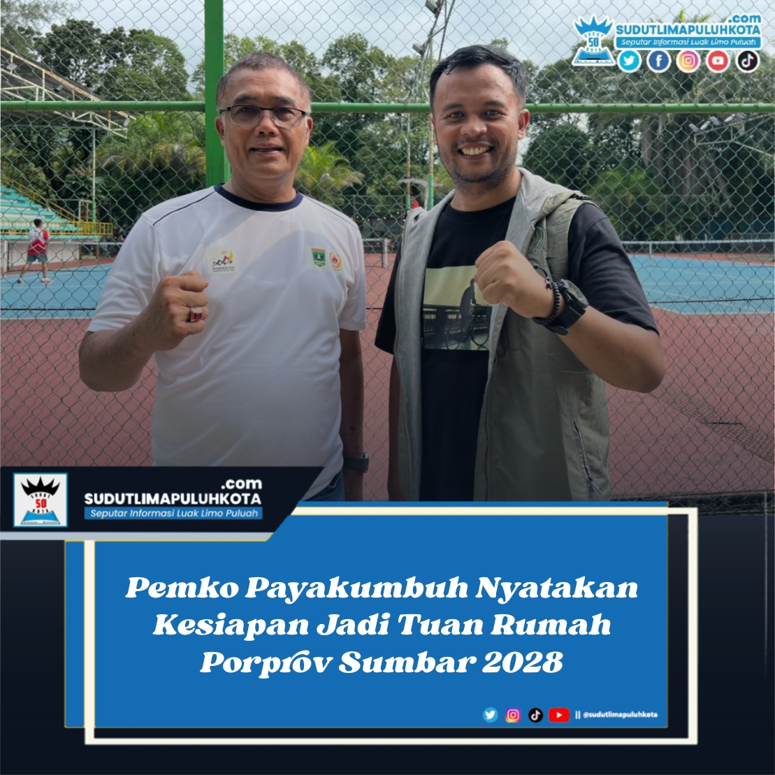 Pemko Payakumbuh Nyatakan Kesiapan Jadi Tuan Rumah Porprov Sumbar 2028