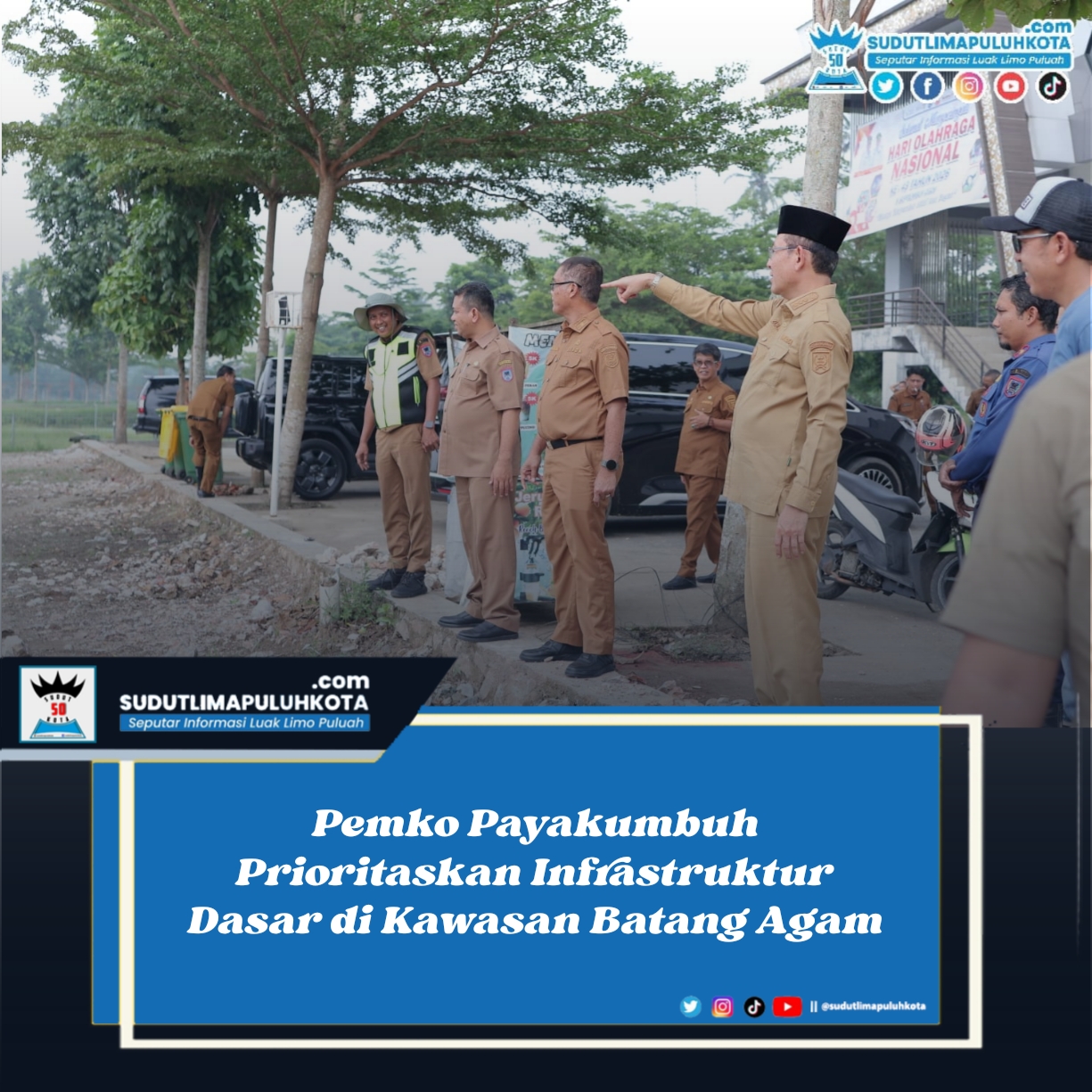 Pemko Payakumbuh Prioritaskan Infrastruktur Dasar di Kawasan Batang Agam